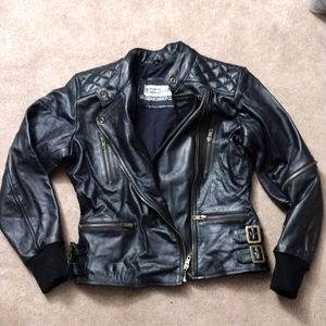 Women's leather jacket